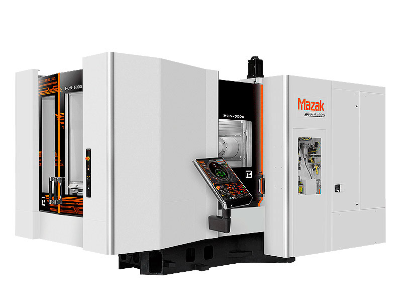 The Mazak HCN-5000 is known across the industry for its speed, accuracy, and ability to handle complex components with ease.